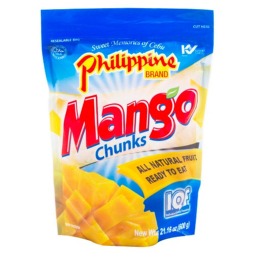Philippine Mango Chunks, 600 g