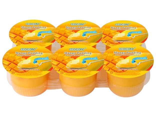 Cocon Mango Pudding, 6 ct