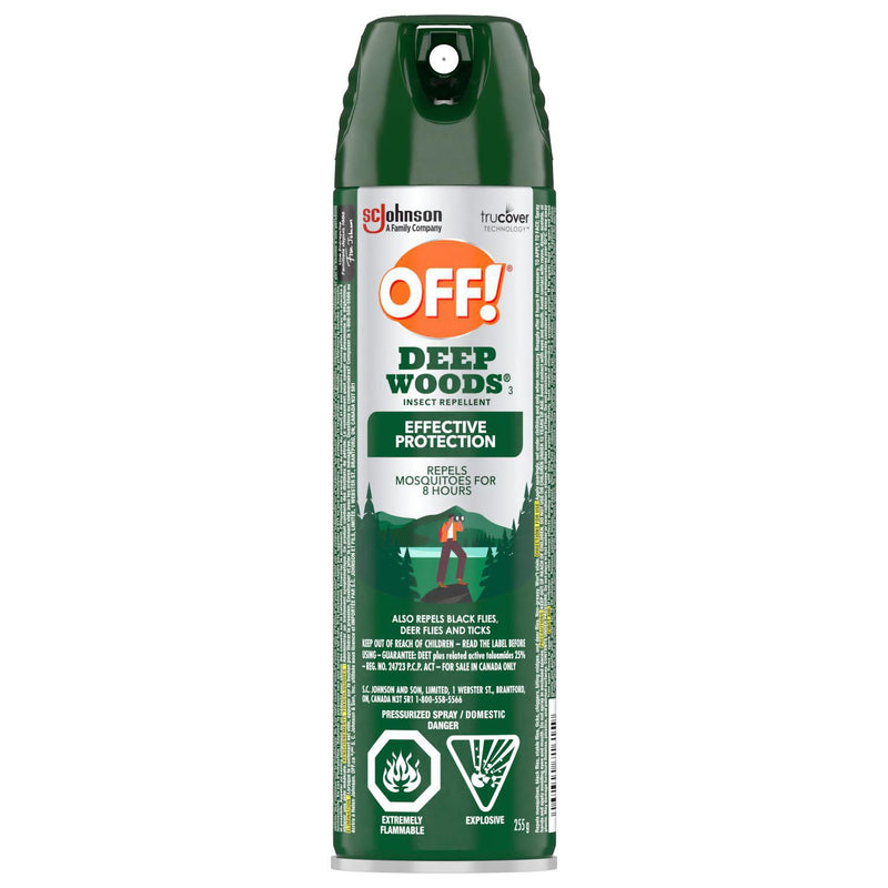 SC Johnson Deep Woods Off! Insect Repellant, 255 g