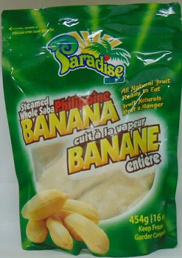 Paradise Steamed Saba Banana, 454 g