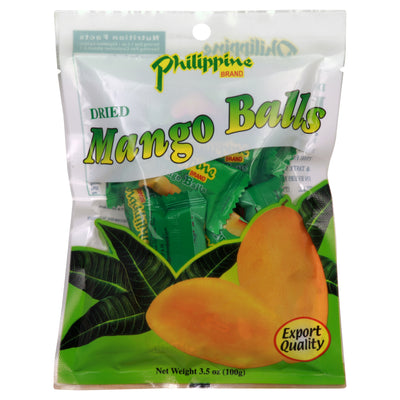 Philippine Dried Mango Balls, 99 g