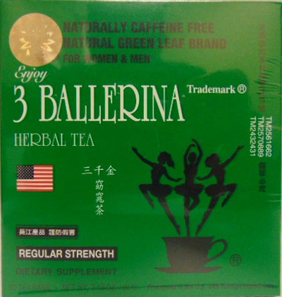 3 Ballerina Herbal Tea, 30 ct