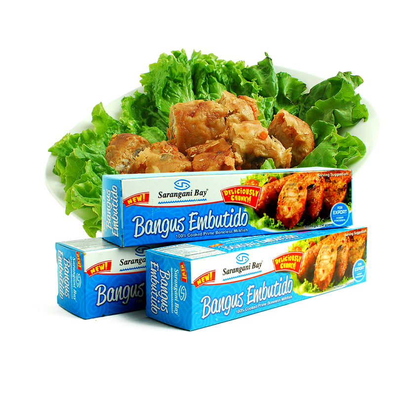 Sarangani Bay Bangus Embutido 100% Cooked Prime Boneless Milkfish, 250 g