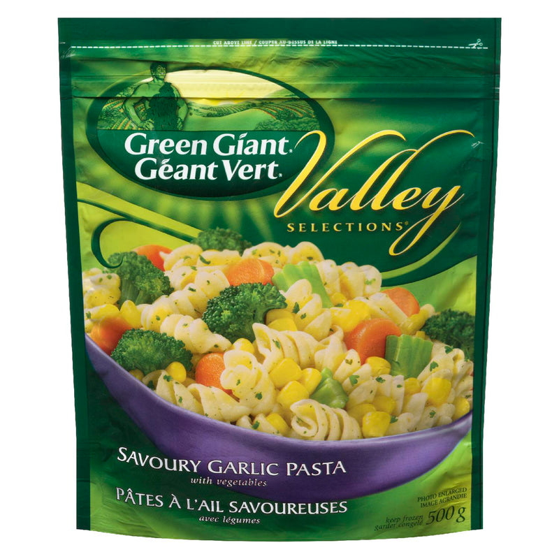 Green Giant Valley Selections Savoury Garlic Pasta, 500 g