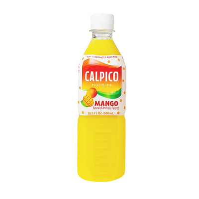 Calpico Natural & Artificial Flavor Mango Juice Drink, 500 mL