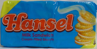 Hansel Milk Sandwich Cream-Filled Biscuits, 1 ct